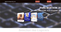 Desktop Screenshot of logiciel-montage-photo.com